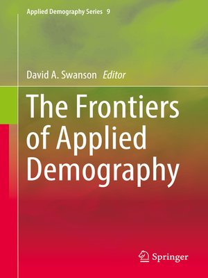 cover image of The Frontiers of Applied Demography